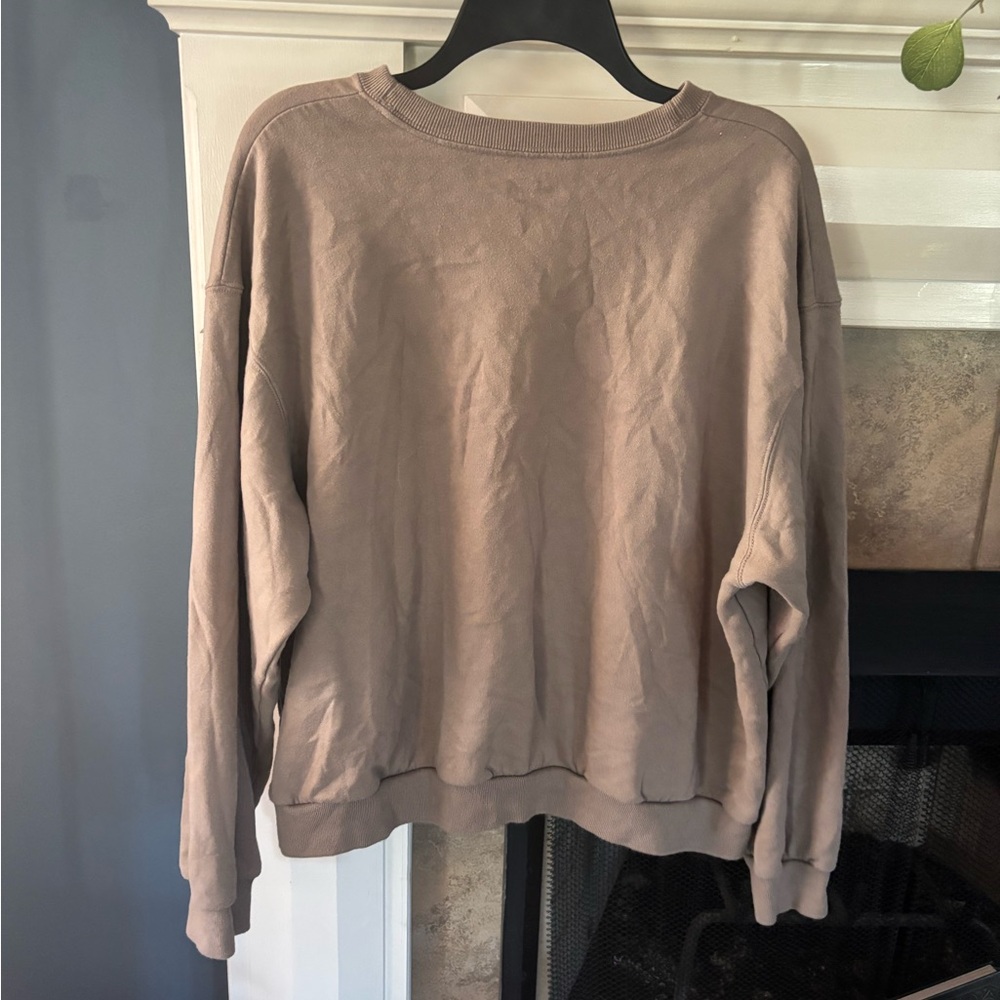 Hollister Brown Denver Colorado Sweatshirt - Picture 2 of 2